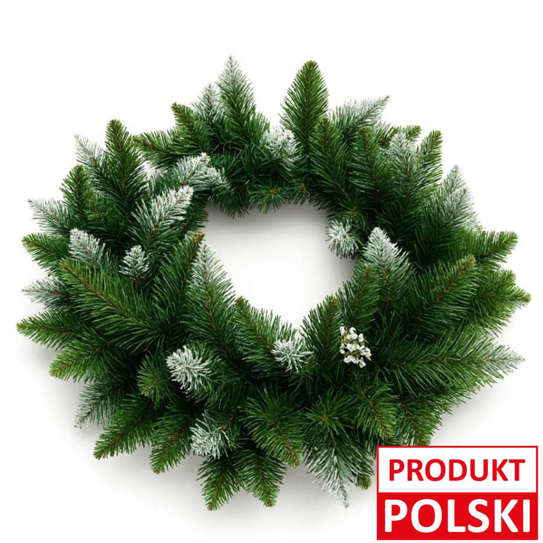 Wieniec świąteczny bez ozdób