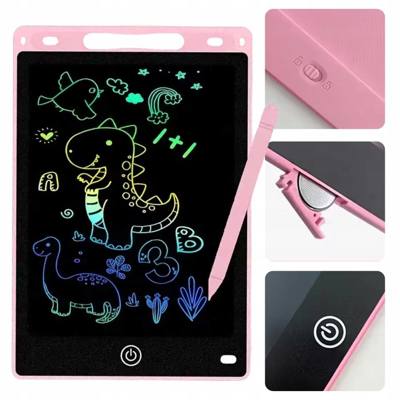 TABLET DO RYSOWANIA DLA DZIECI GRAFICZNY ZNIKOPIS TABLICA NOTES 8.5" róż