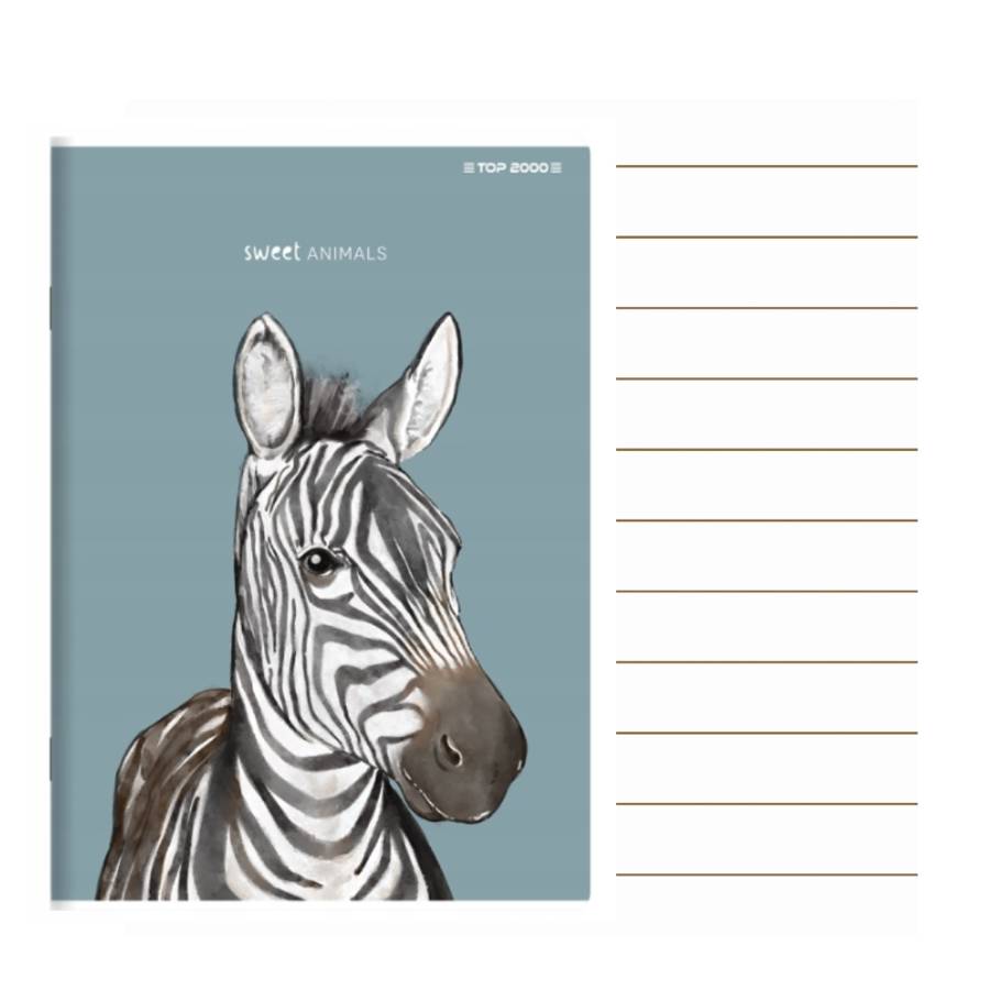 Zeszyt w linię Animals 60 kartek 1szt