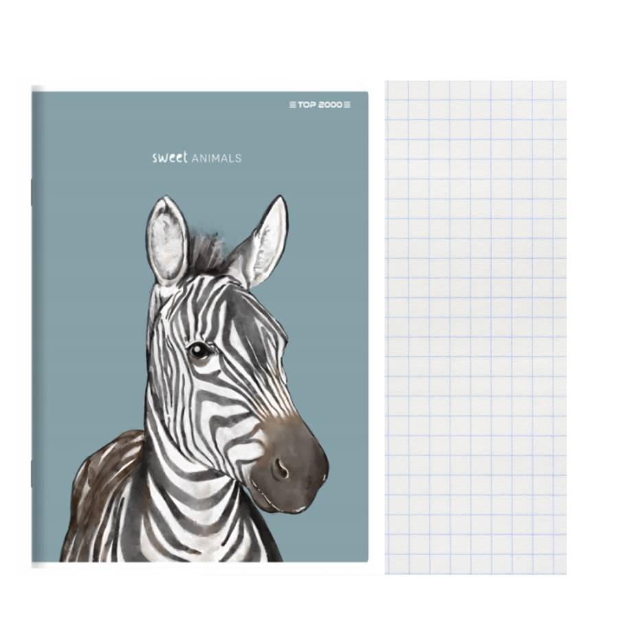 Zeszyt w kratkę Animals 60 kartek 1szt