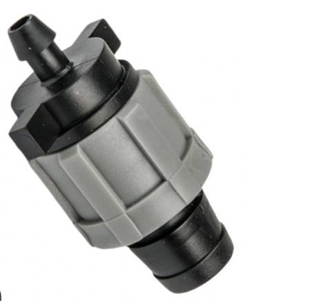 Łącznik do taśmy kroplującej z wtykiem na wąż 6mm 1 szt DSTA07-06L