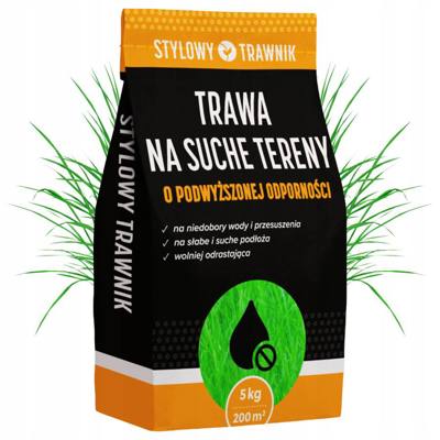 Trawa NASIONA NA TERENY SUCHE 5 kg Nr partii: PL610/03/56/M269/A