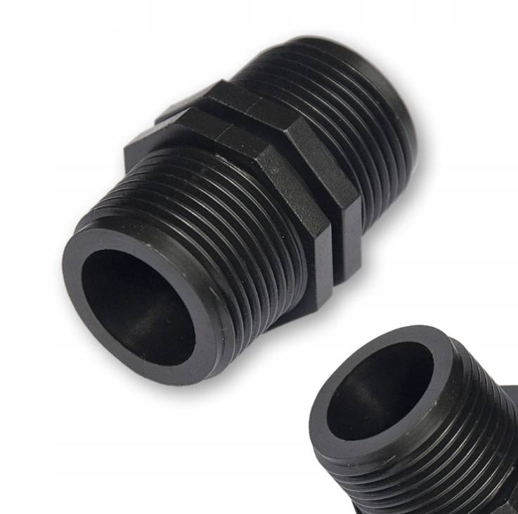 Nypel Łącznik gwintowany Złączka 2x GZ 3/4'' Wkrętka SOLIDNY