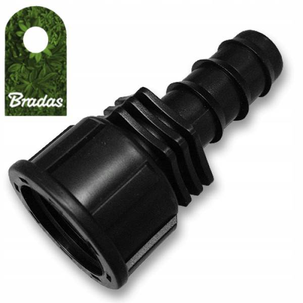 Łącznik z gwintem do Linii Kroplującej Węża 16mm GW 3/4 Wtyk na wąż