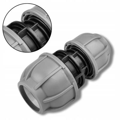 ZŁĄCZKA Przelot Łącznik redukcyjny do rur Nawadnianie PE 32/20mm PN10