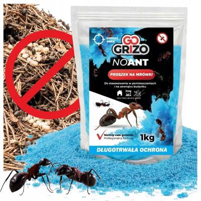 Proszek na mrówki GoGRIZO 1kg niebieski