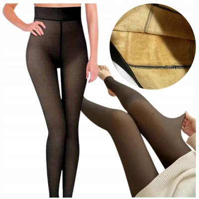 LEGGINSY OCIEPLANE FUTERKIEM L/XL