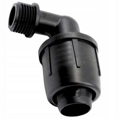 Kolano złączka Skręcana do rura linia kroplująca kolanko QJ 25mm - 1/2" gz