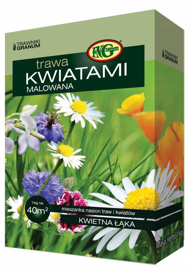 TRAWA Kwiatami Malowana 1kg Nr partii: PL510/03/56/M58/A