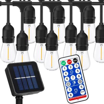 Girlanda solarna żarówki 10m z pilotem